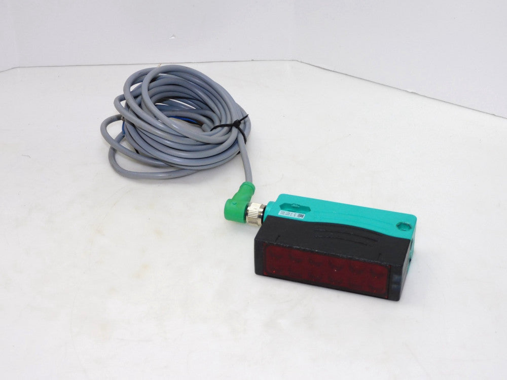 PEPPERL+FUCHS 210597 PHOTOELECTRIC SENSOR RLG28-55/40A/73C/136 032798 V1-W-5MPVC