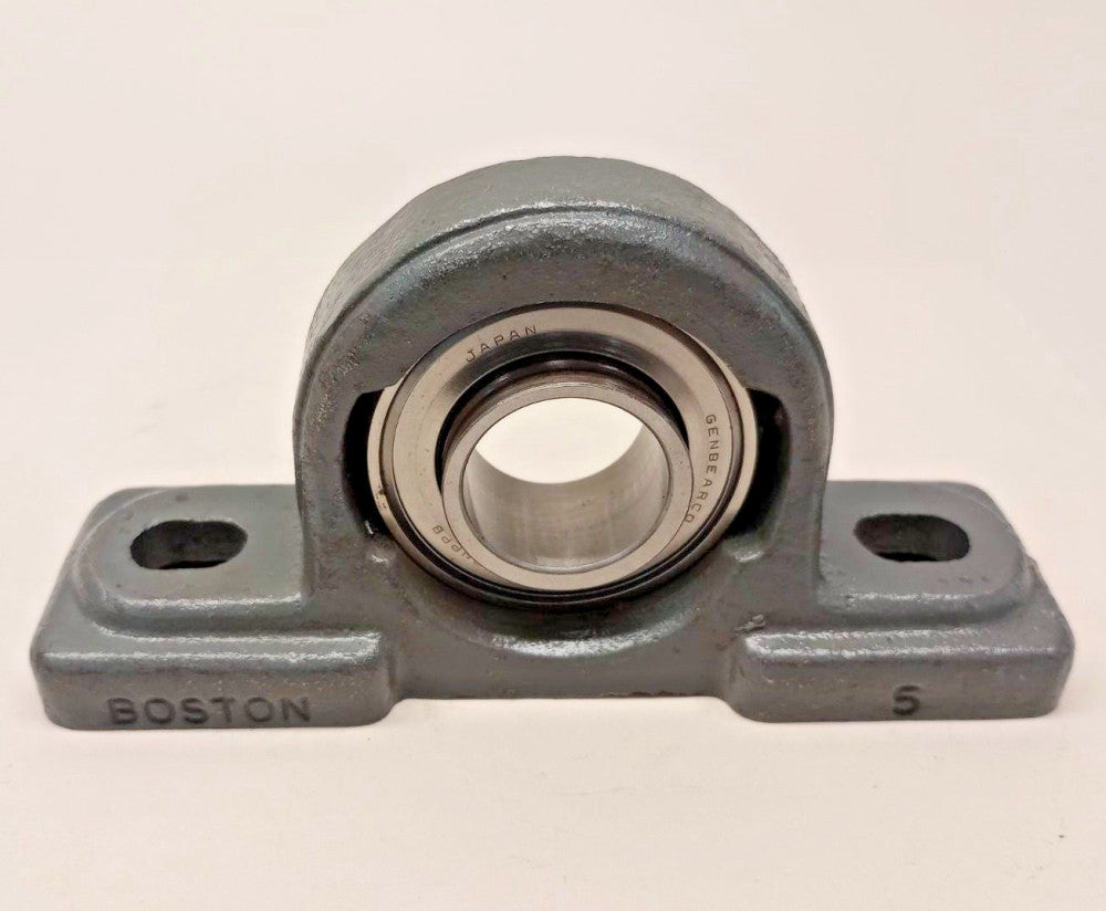 Boston Gear 5H-1 Pillow Block Ball Bearing 2-bolt 1.0 bore Non-greaseable