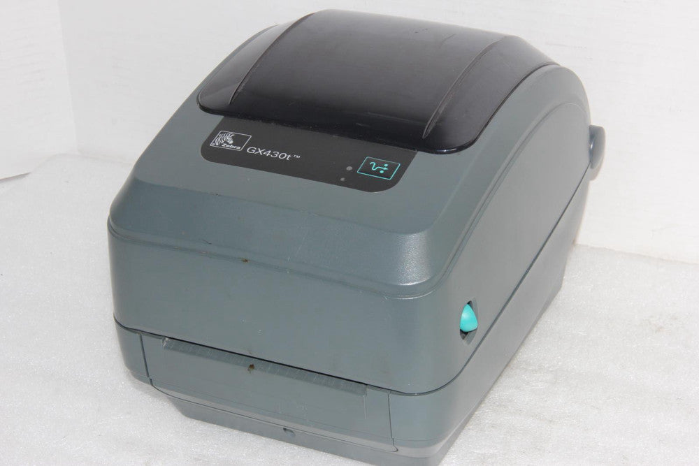 ZEBRA TECHNOLOGIES GX430T Thermal Label Printer No Power Adapter