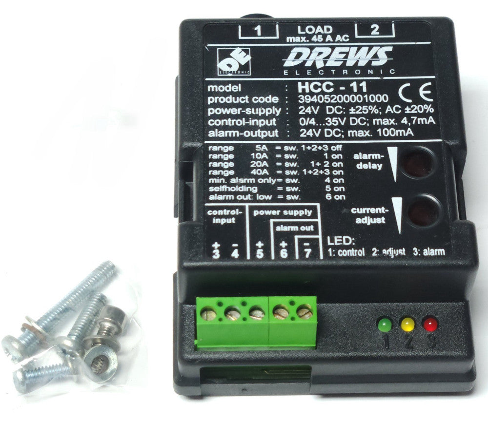 DREWS ELECTRIC HCC-11 Heat Sink Heating Control Circuit Module 39405200001000