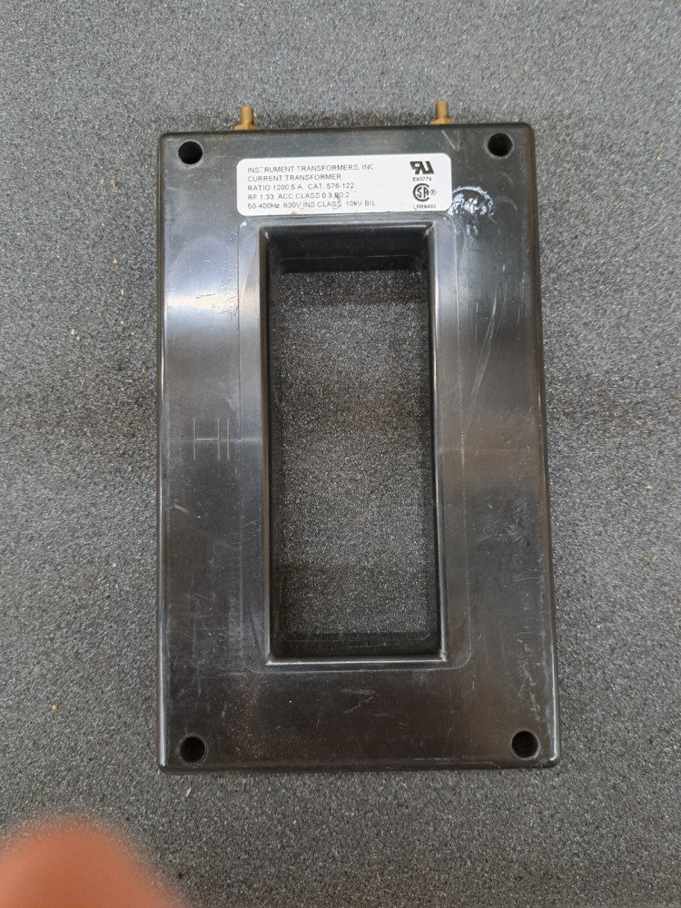 New, GE, 576-122, Current Transformer 1200:5A 600V 50-400HZ