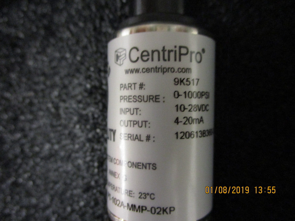 9K517 Centripro Transducer 4-20mA, 1000psi BRAND NEW!