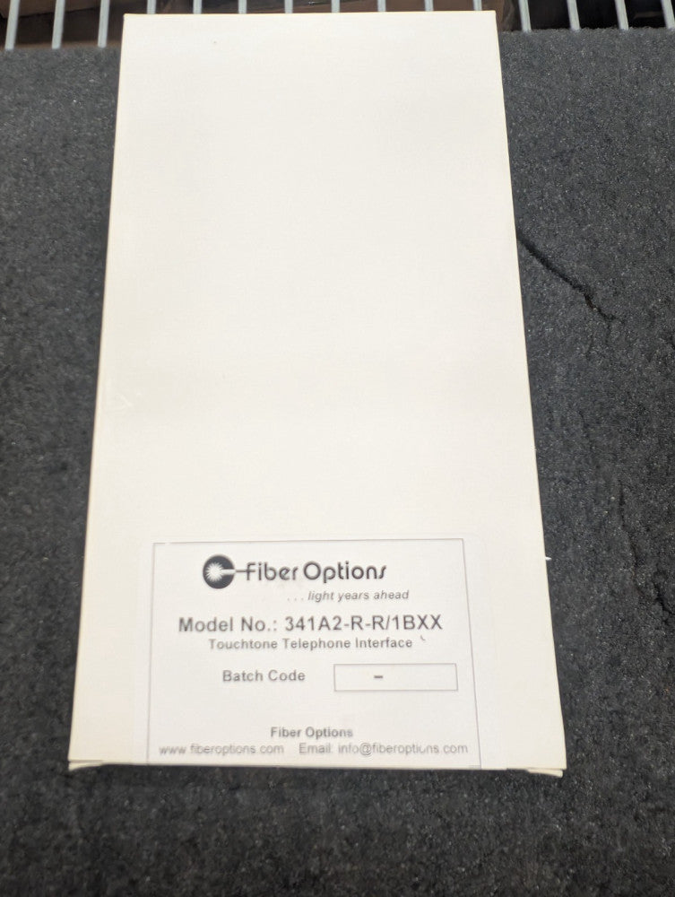 New, Fiber Options, 341A2-R-R/1BXX, TOUCHTONE TELEPHONE INTERFACE