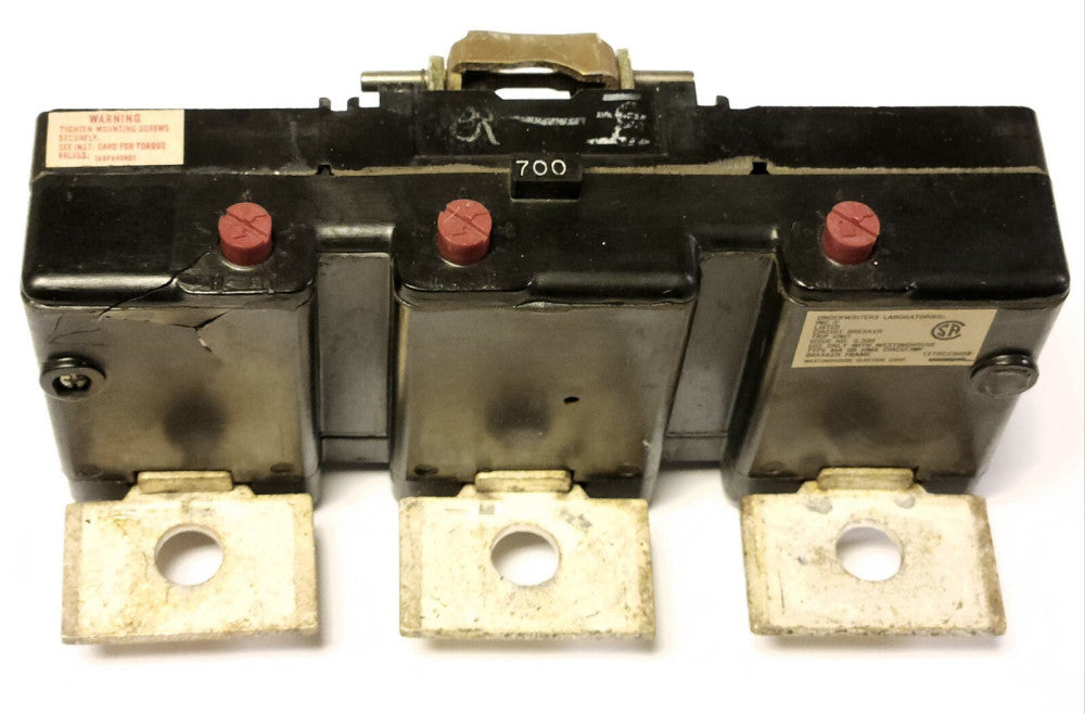 Westinghouse HMA3700T 3 Pole 700 AMP Type MA HMA TRIP Unit 371D373G26