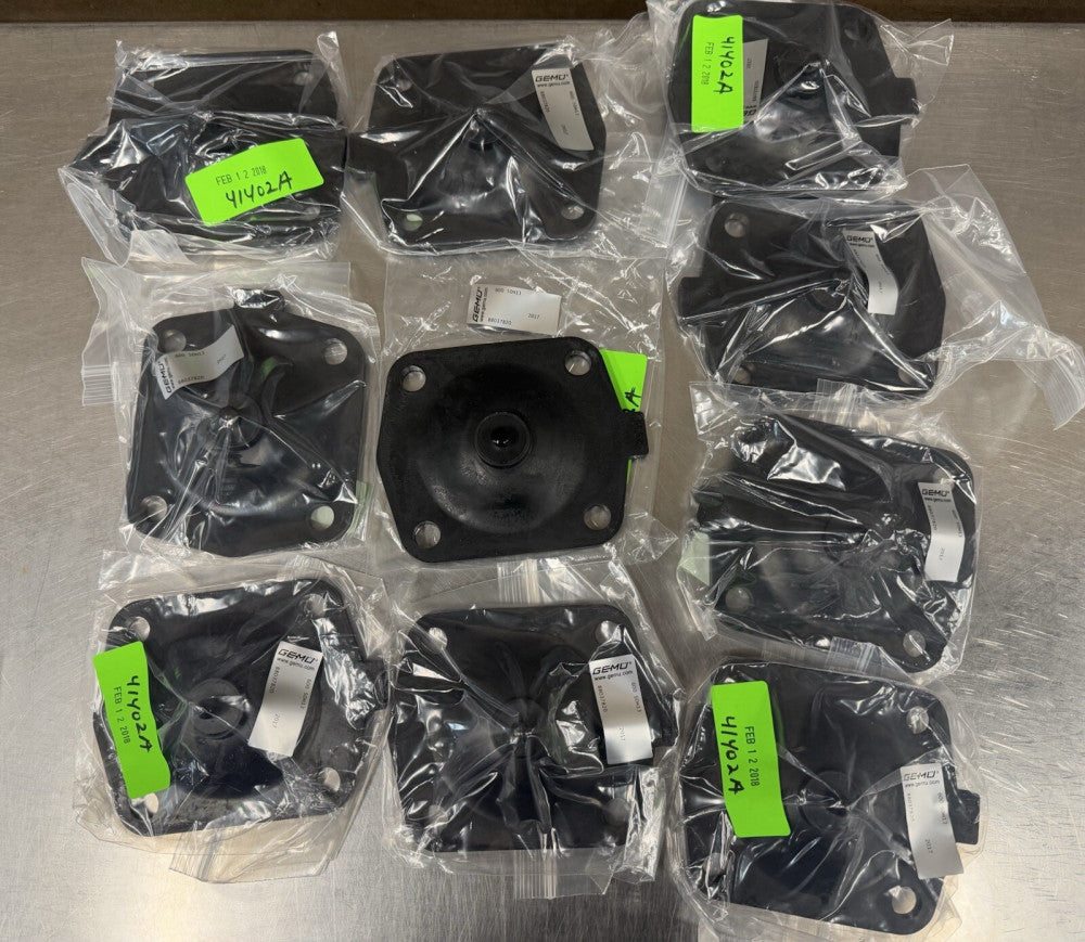 Lot of 10 - New GEMU 60050M13 EPDM Diaphragm 88037820