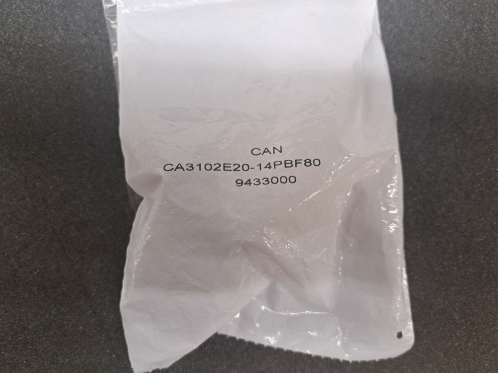New, ITT, CA3102E20-14PBF80, CONN RCPT MALE 5POS SILVER CRIMP