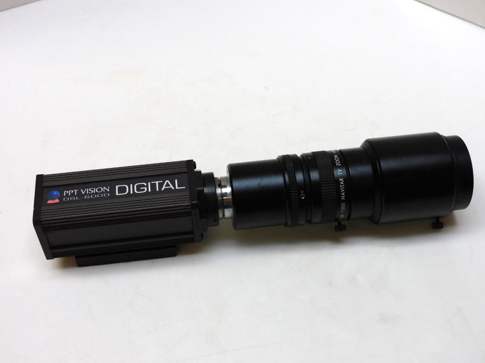 PPT VISION DSL-6000 DIGITAL CAMERA 661-0153 W/ ZOOM 7000 NAVITAR