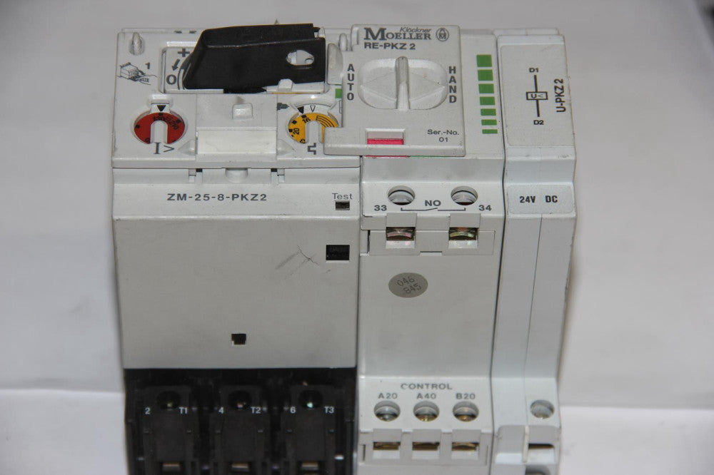 MOELLER ZM-25-8-PKZ2 Adjustable Motor Overload Protection DIN Module