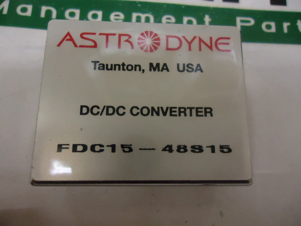 FDC1548S15, Astrodyne, 15W, 15V output DC/DC converter, BRAND NEW!