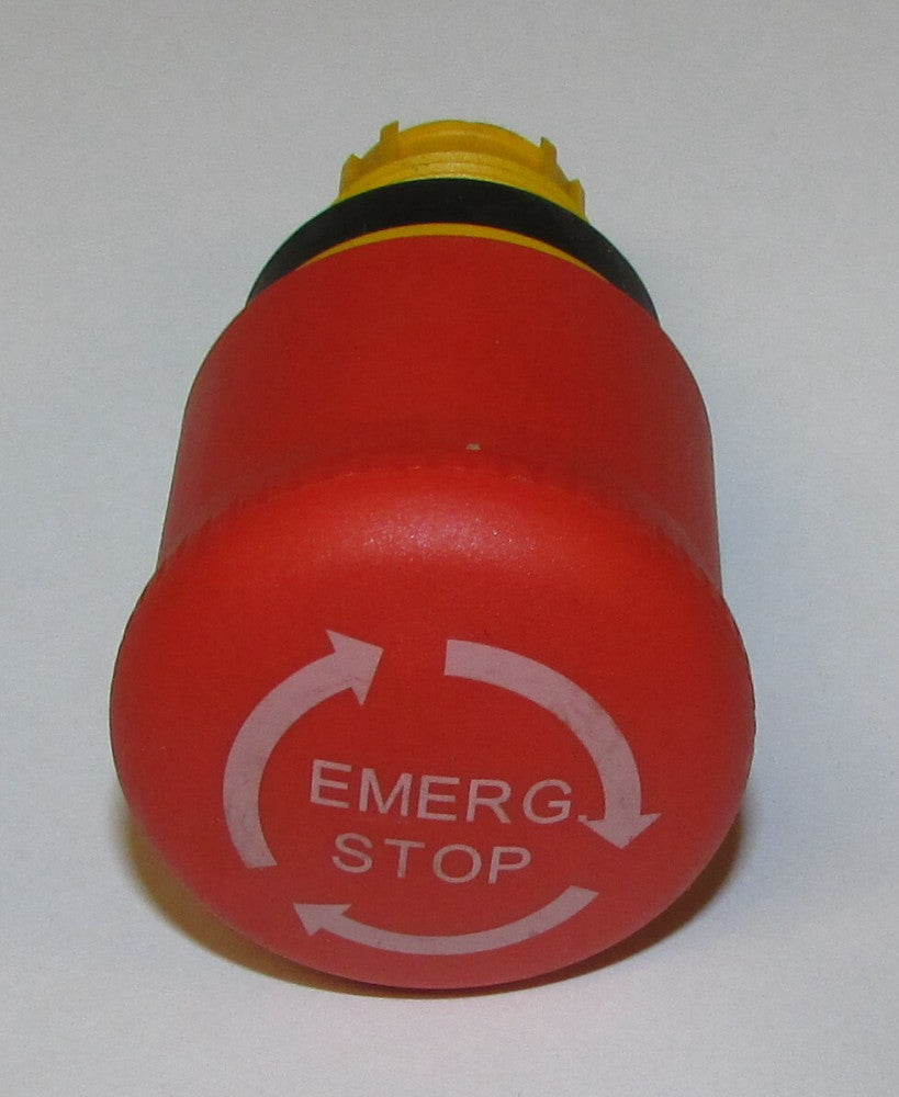 Eaton Moller M22 YRD0019 RED Twist Release Emergency Stop Push Button Operator