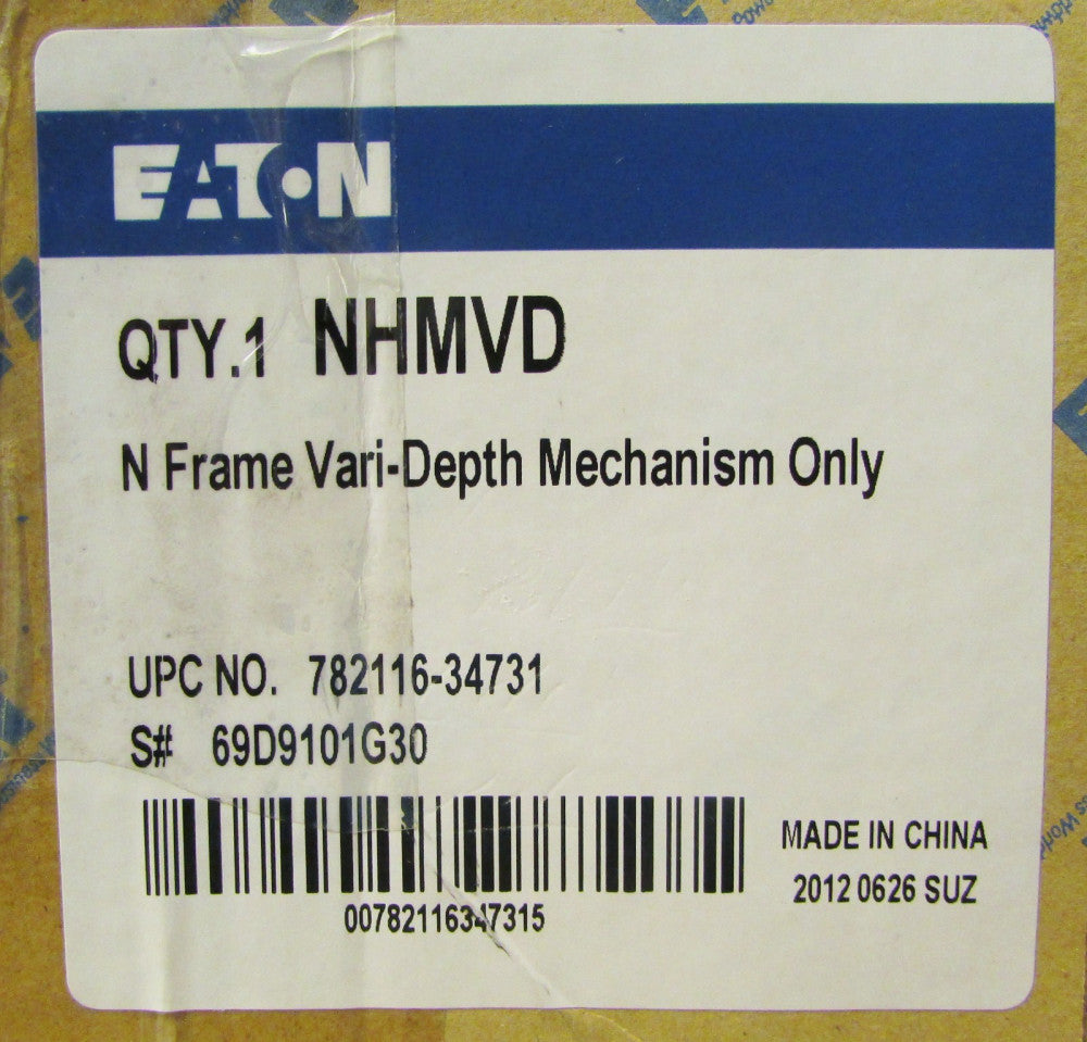 EATON CUTLER HAMMER NHMVD N Frame Type ND HND Vari Depth Mechanism 69D9101G30