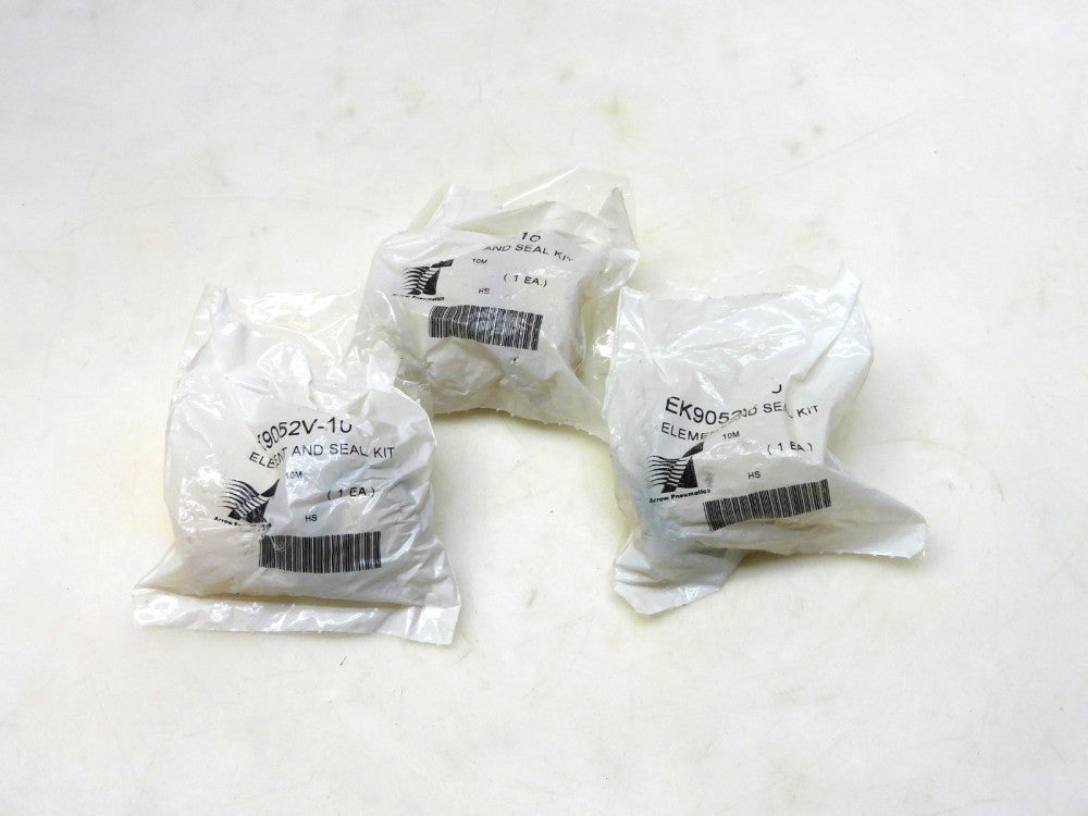 Arrow Pneumatics EK9052V-10 Element & Seal Kit Lot of 3