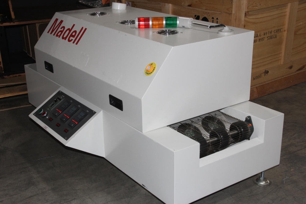 MADELL Small Reflow Oven 12"X36" Heating Zone Untested