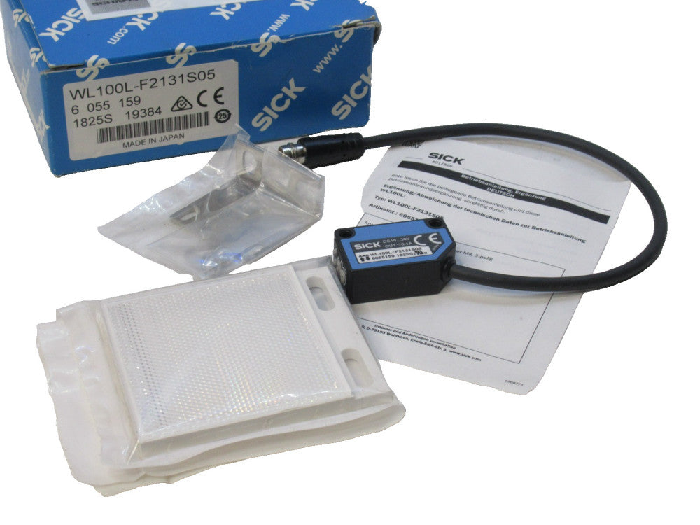 Sick WL100L-F2131S05 Miniature Photoelectric Sensor (New)