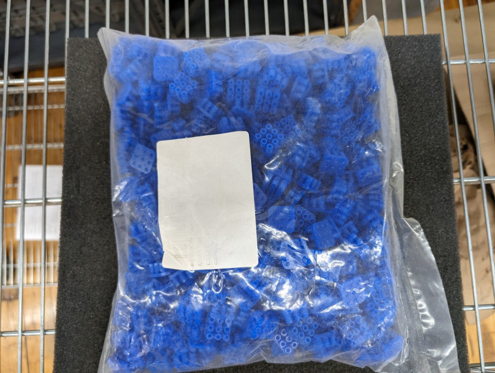 New, AMP/Tyco, 794278-1, CONN WIRE SEAL 9POS UMNL BLUE - Lot of 500pcs