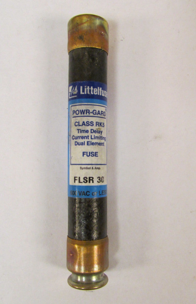 LITTELFUSE Class RK5 Power Gard Fuse 30 Amp 600VAC FLSR 30