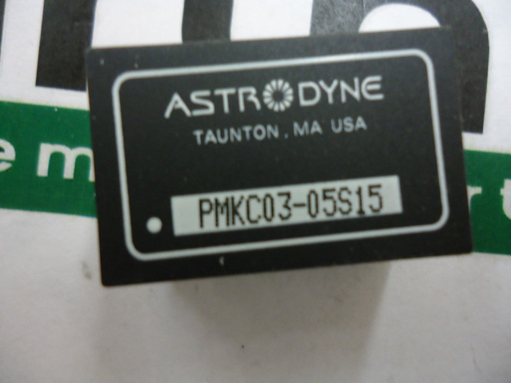 Brand New! PMKC03-05S15, Astrodyne, Encapsulated Power Supply