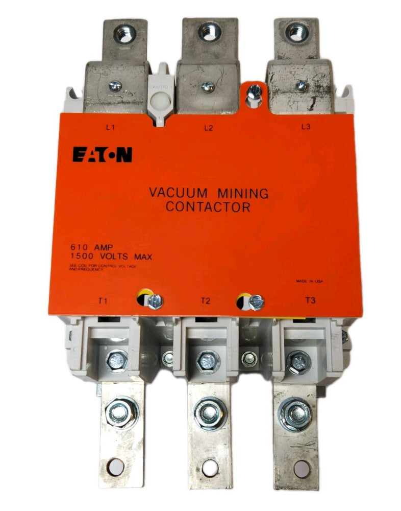 EATON CUTLER HAMMER VM610CJZ1 Size 6 V200 V201 Mining Vacuum Contactor 120 VAC