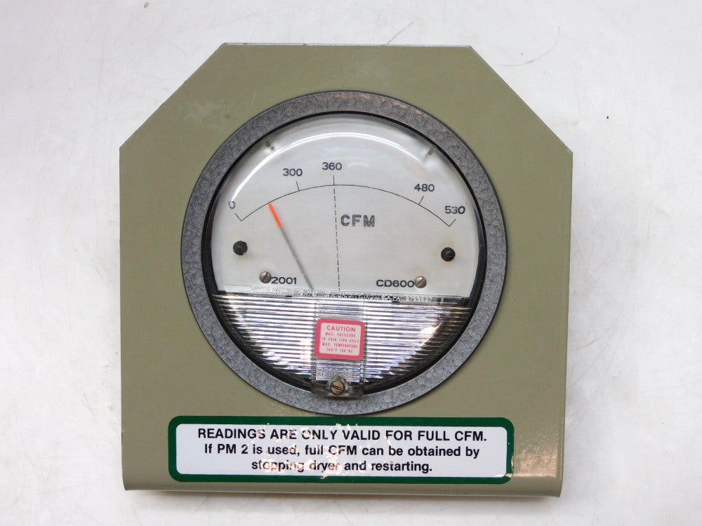 DWYER CFM GAUGE CD-600