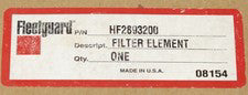 FLEETGUARD HF2893200 Hydraulic Oil Filter Element