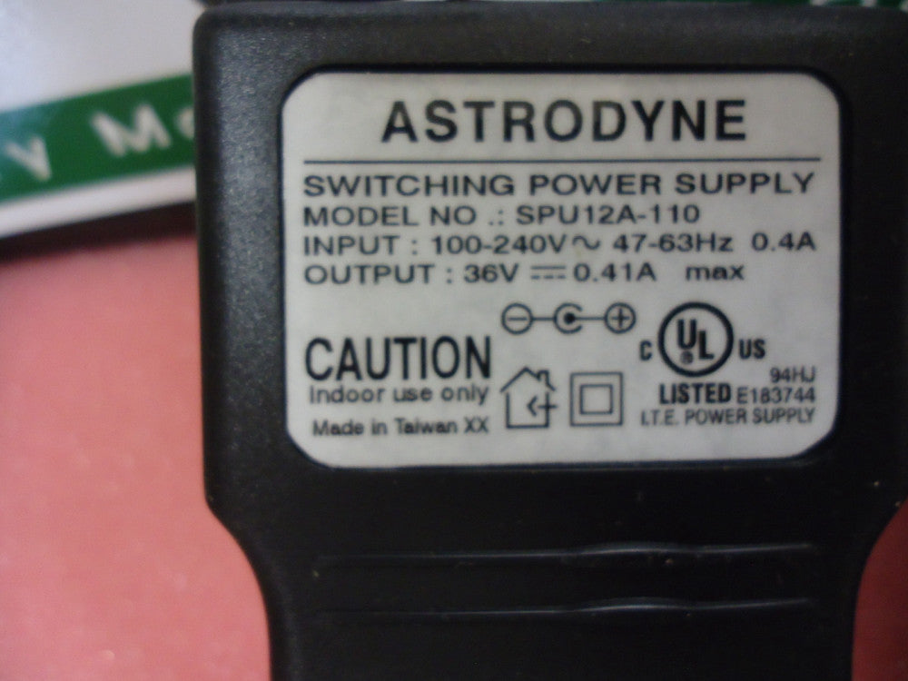 SPU12A-110 Astrodyne 15W Wallmount Switching PS Brand New!