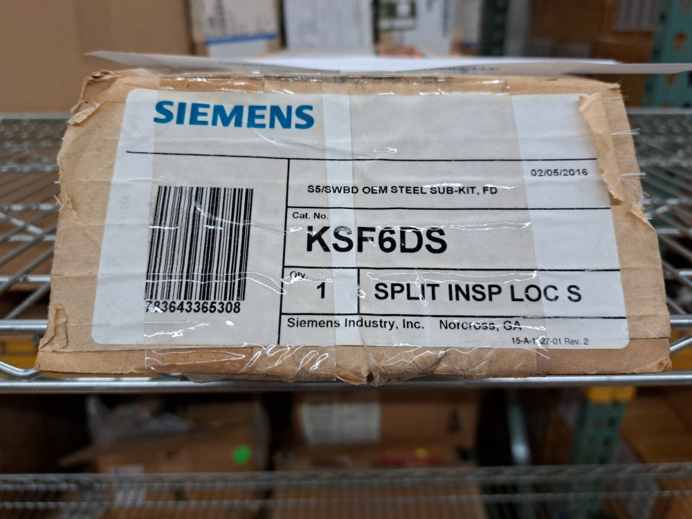 New, Siemens, KSF6DS, S5/SWBD OEM STEEL SUB-KIT