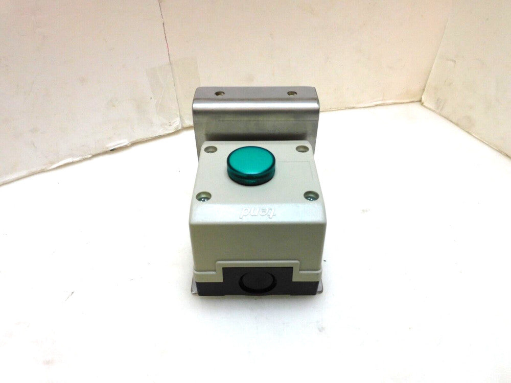 TEND ZBV-6 GREEN PUSHBUTTON STATION W/ ENCLOSURE INDICATOR 3-1/4"X3"X2-3/4"