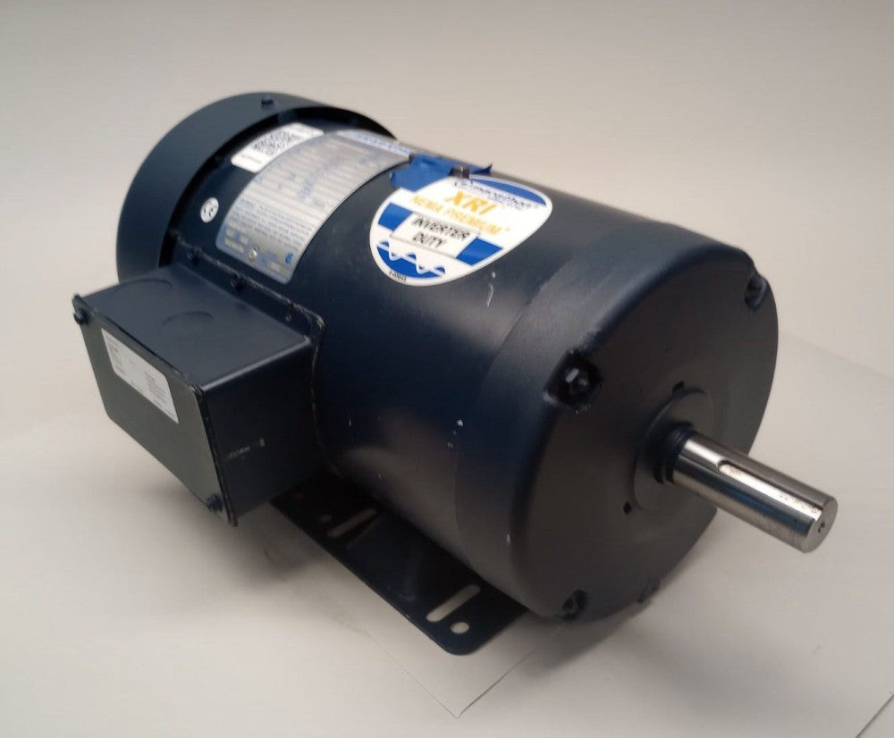 Marathon E2107 Electric Motor 3ph 2hp 1745/1435rpm TEFC 145T ZVB145TTFR16035AA-B