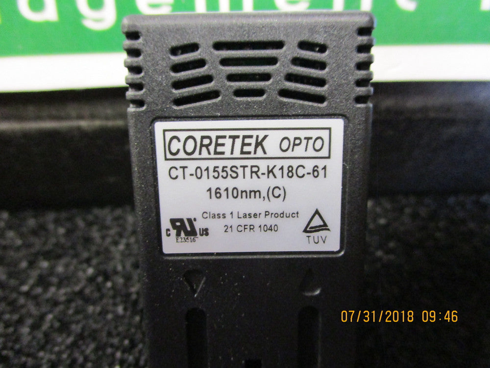 CT-0155STR-K18C-61 Coretek Opto Optical Transceiver BRAND NEW!