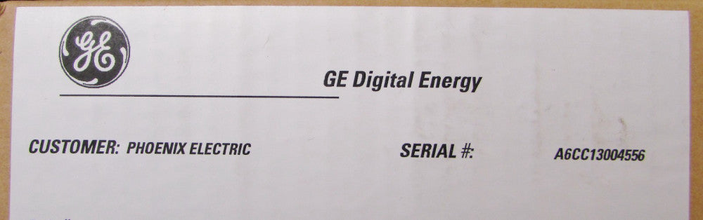 GENERAL ELECTRIC GE UR6DH 6D Multilin Digital I/O Control Module UR6 DH UR6-DH