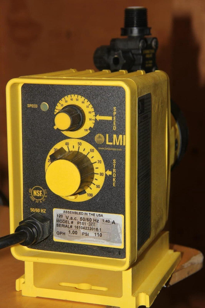 LMI PUMPS P151-393T Roytronic Series P Electronic Metering Pump 1.0GPH 110PSI