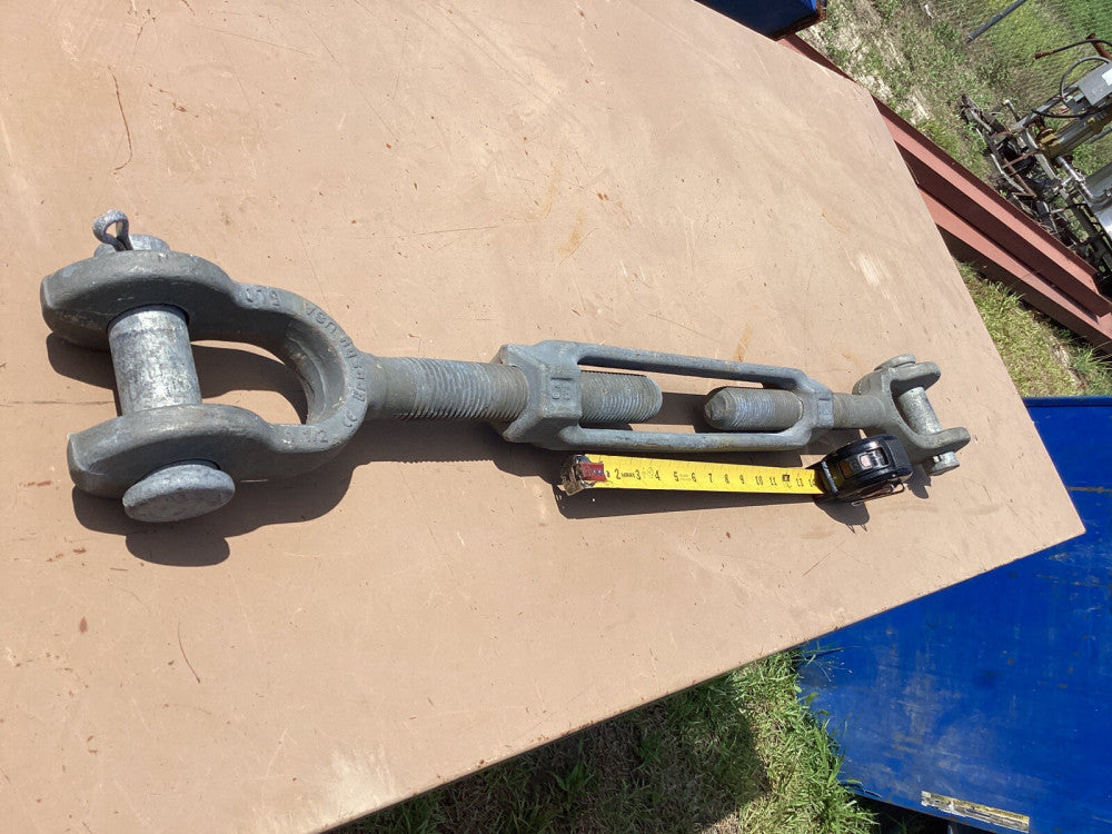 Crosby 1 1/2” X 12” Turnbuckle Hot Dip Galvanized.