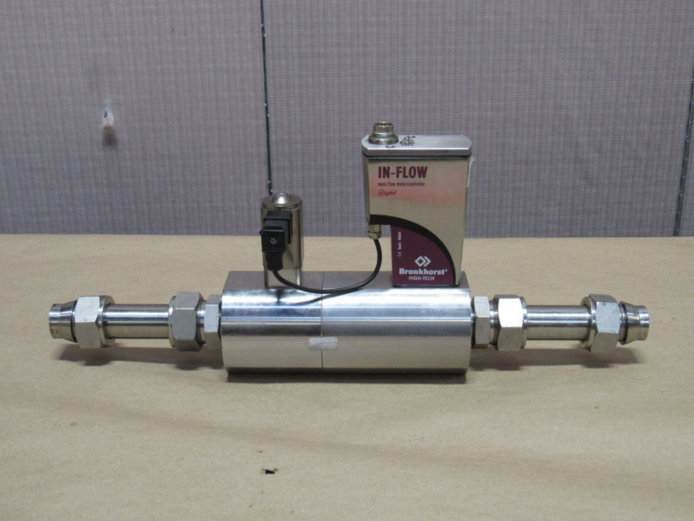 BRONKHORST MASS FLOW METER CONTROLLER F-203AI-1M0-AGD-99-E 1725SCFH 90PSI/30PSI