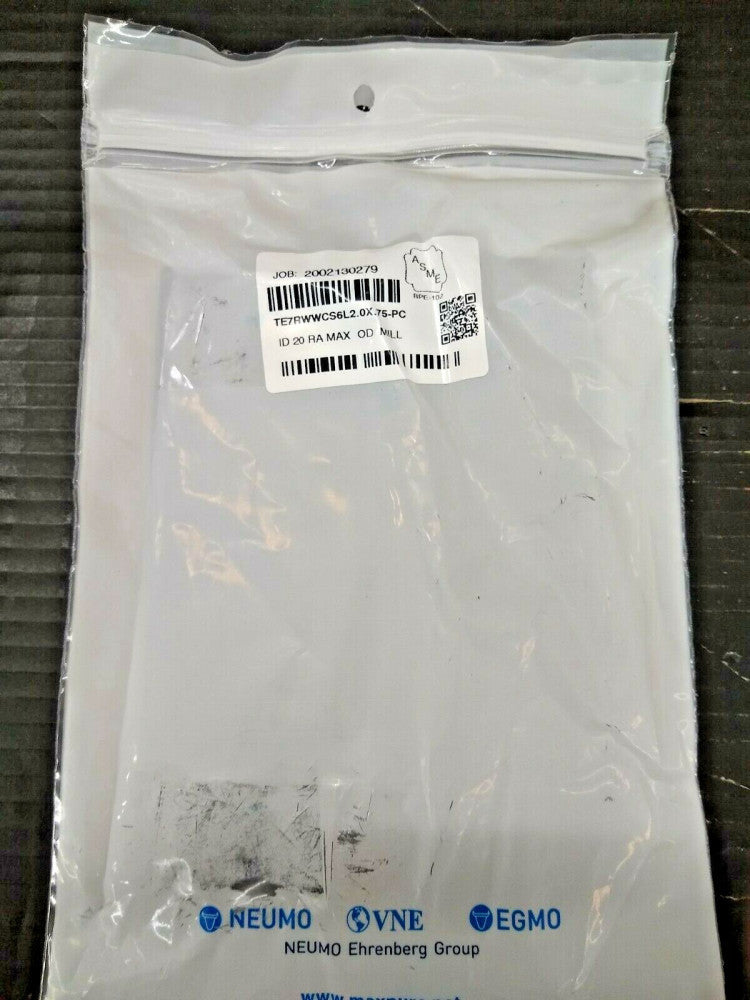 New, Maxpure, TE7RWWCS6L2.0X.75-PC, 2x3/4 Short Instrument Tee, T316L SS
