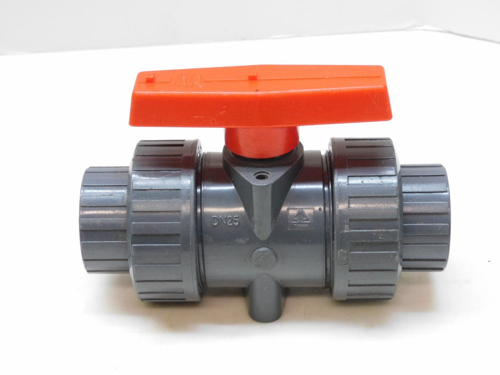 NO NAME 2 WAY BALL VALVE PN10 DN25 1" NPT THREADED X 1-15/16" GLUE IN SOCKET