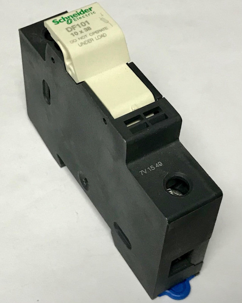 SCHNEIDER ELECTRIC DF101 DIN RAIL Fuse Holder 32 AMP 690 VAC 7V 15 49