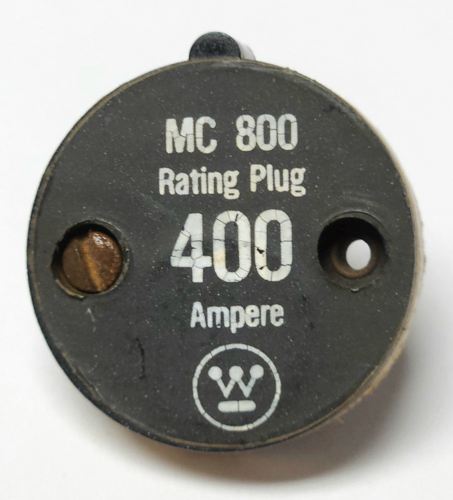 WESTINGHOUSE CUTLER HAMMER 8MC400 Type MC HMC 800 400 AMP Rating Plug 2601D39G10