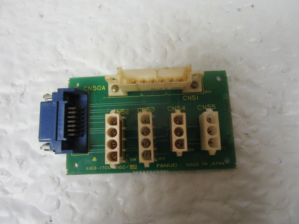 Fanuc Printed Circuit Board A16B-1700-0160/03B A16B-1700-0160