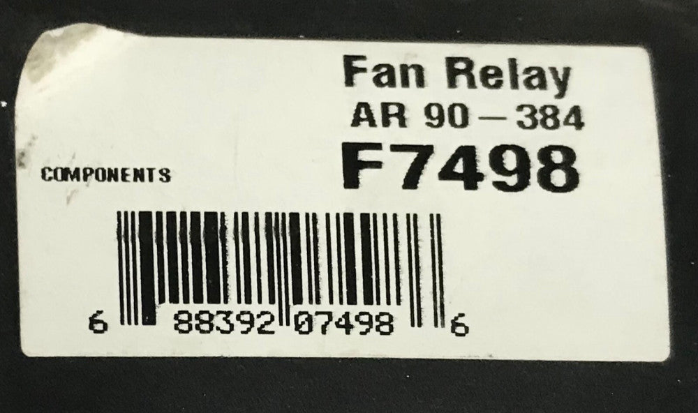 AI COMPONENTS CAM STAT AR90 384 FAN Relay F7498 9400A03U1191
