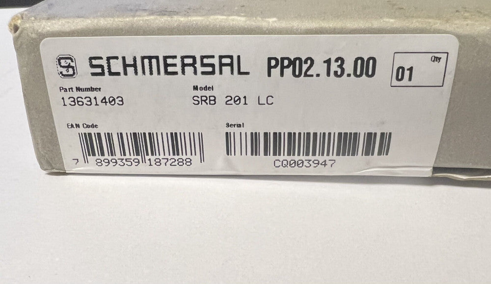 SCHMERSAL PP02 13 00 SRB 201 LC 13631403 Safety Relay PROTECT Module SRB