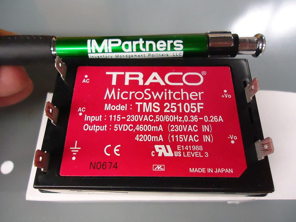 Traco TMS25105F 25W Single Output Power Supply. Brand New!