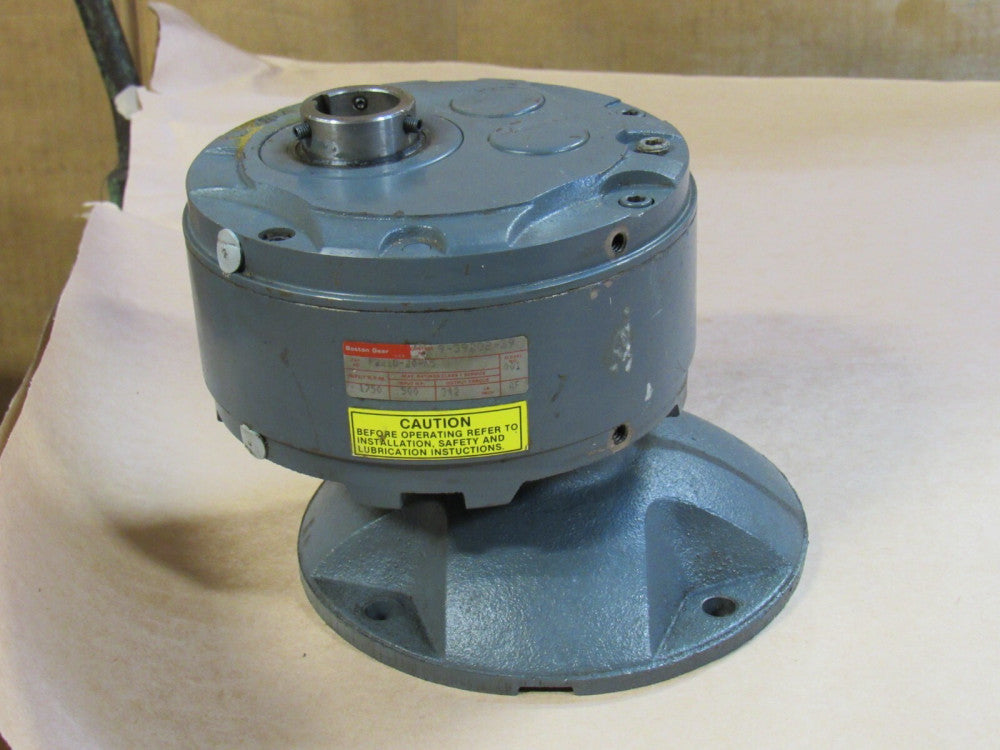 BOSTON GEAR GEAR REDUCER F221D-20-K5 9-39208-39 MODEL 001 .500 HP 342 TORQUE