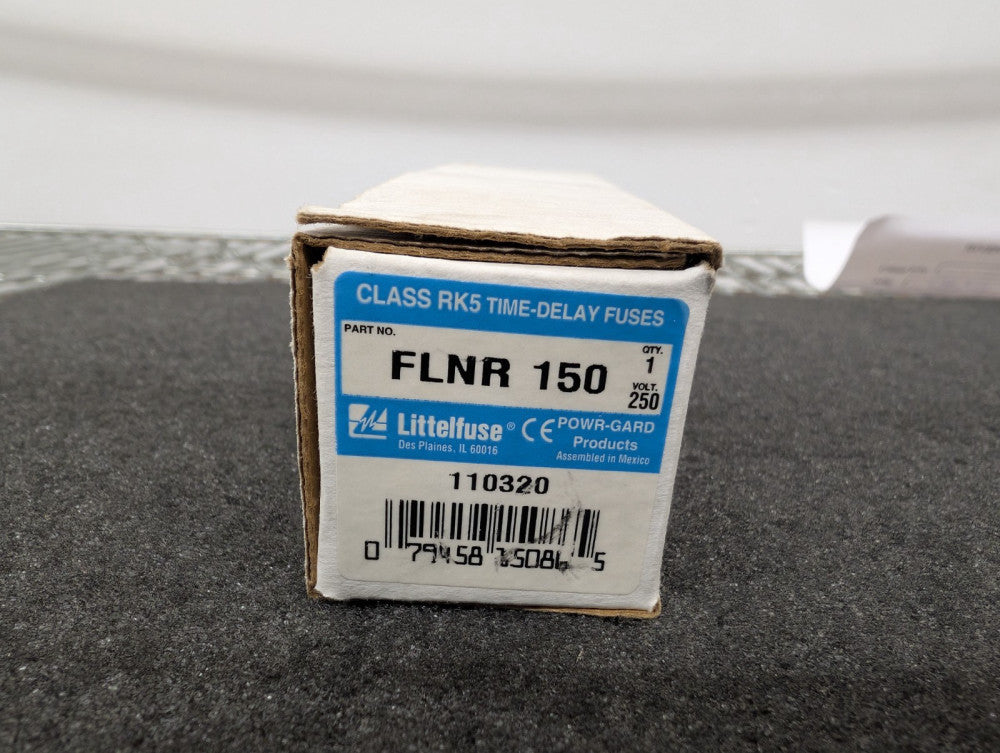 Used, Littelfuse, FLNR150, Ul Class Rk5 Dual-Element Time-Delay Fuse - 150A