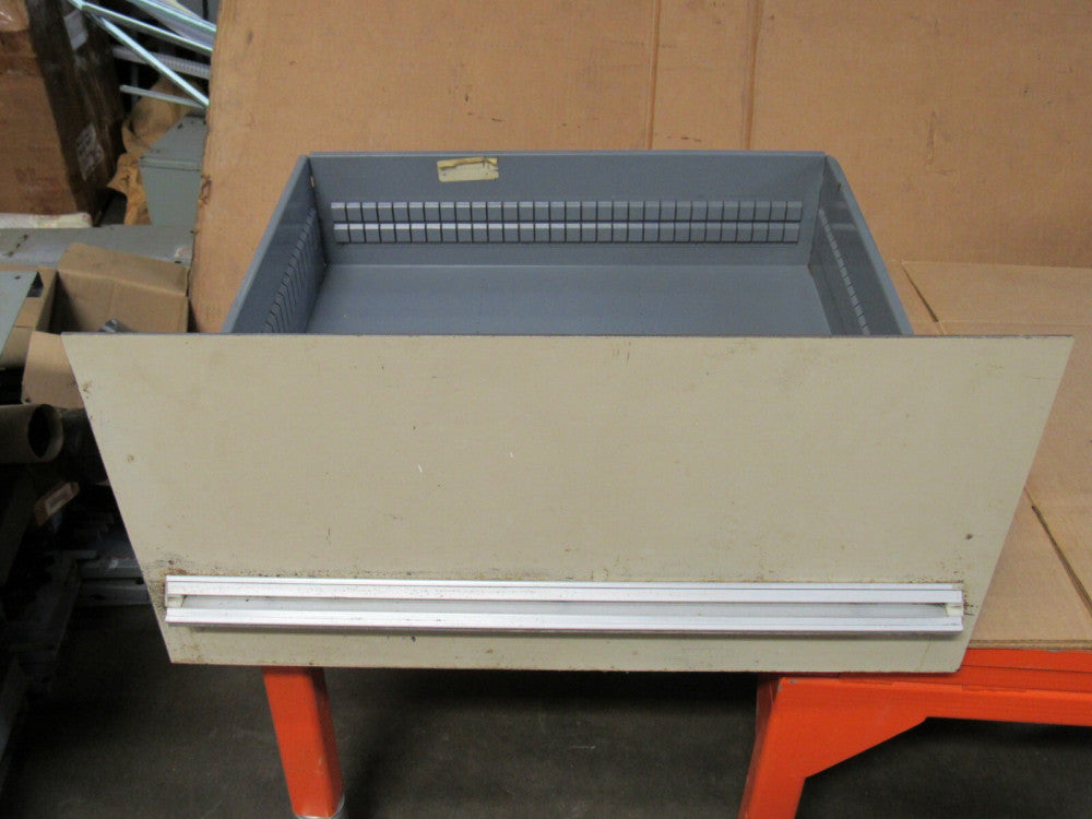 STANLEY VIDMAR STORAGE CABINET DRAWER 26-1/2"X26-1/4" OD 12-1/2"X27-1/2"FACE