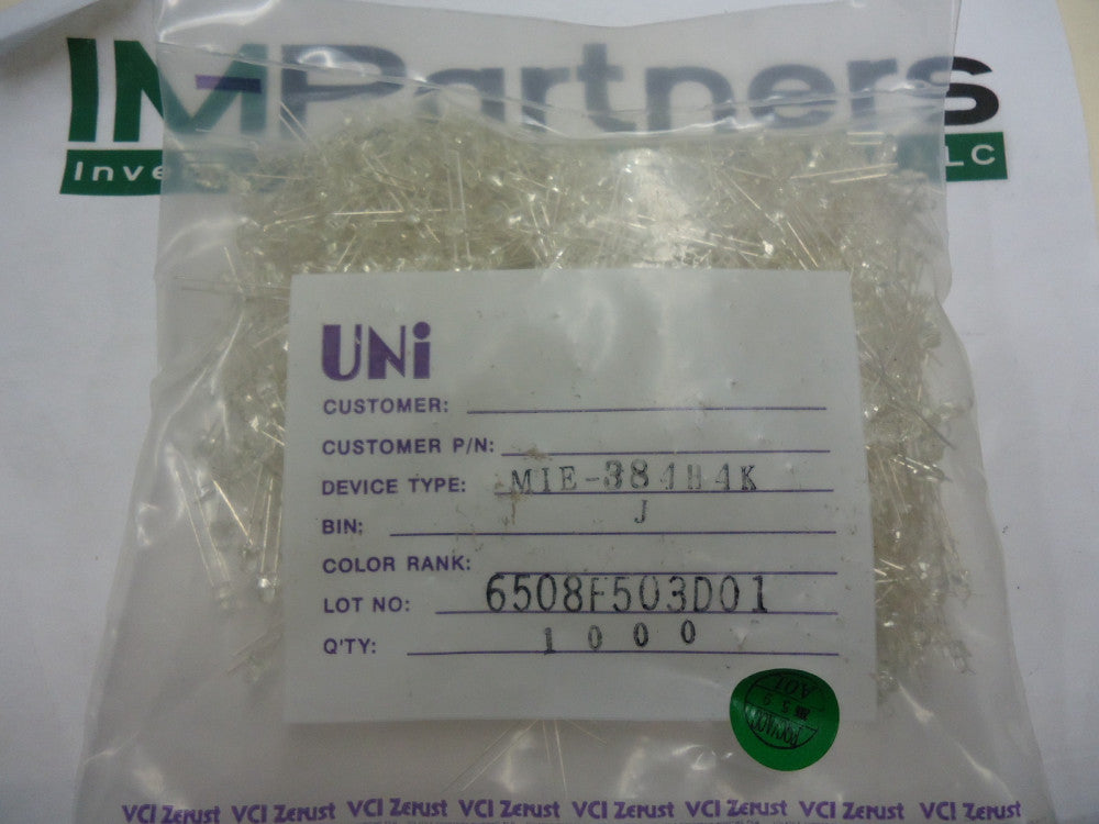 MIE384H4K, Uni, LED, BRAND NEW 1 order @ 1000 pieces!