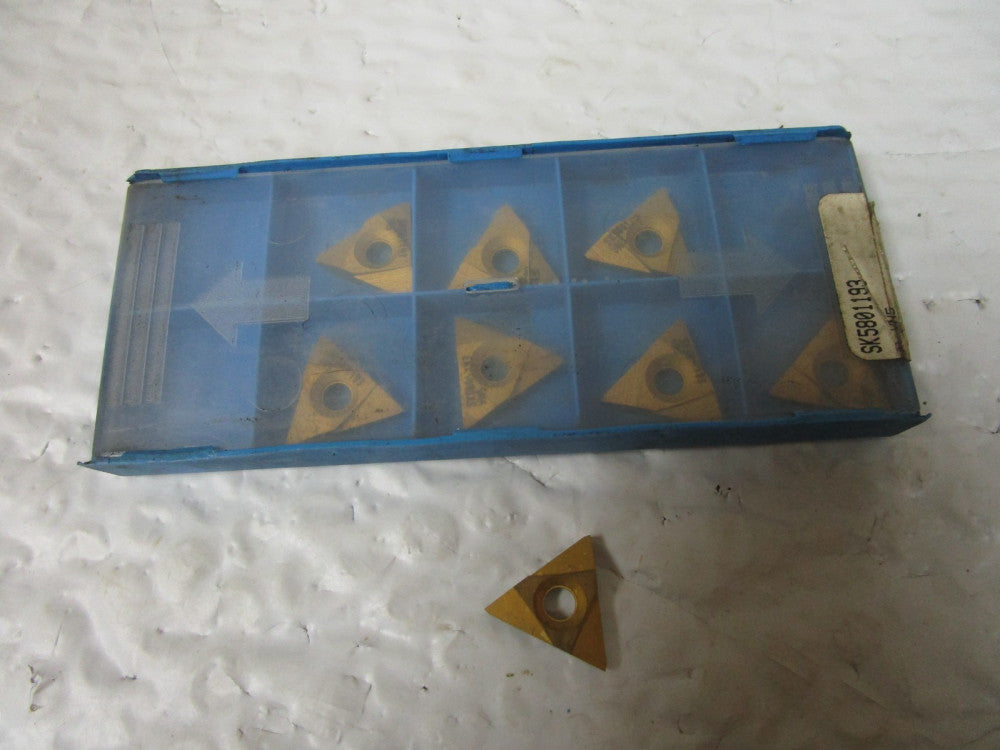 Lot Of 8 Valenite VN5 Carbide Inserts SK5801193 TNMC43NT0631F