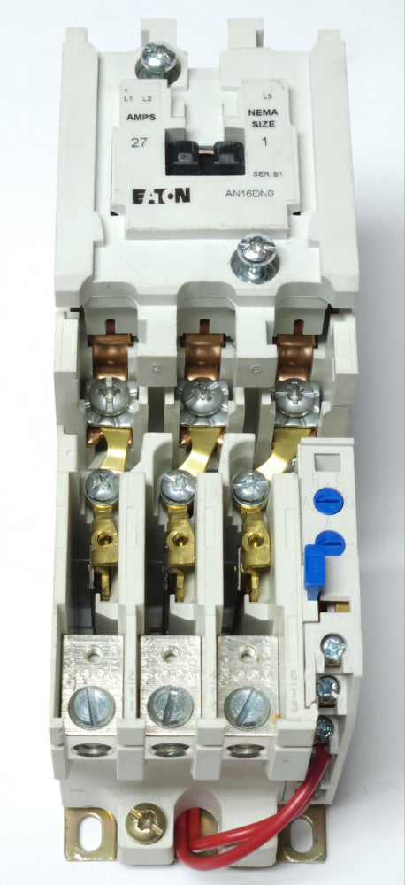 EATON CUTLER HAMMER AN16DN0AB 120 VAC Size 1 AN16DN0 Starter 27 AMP