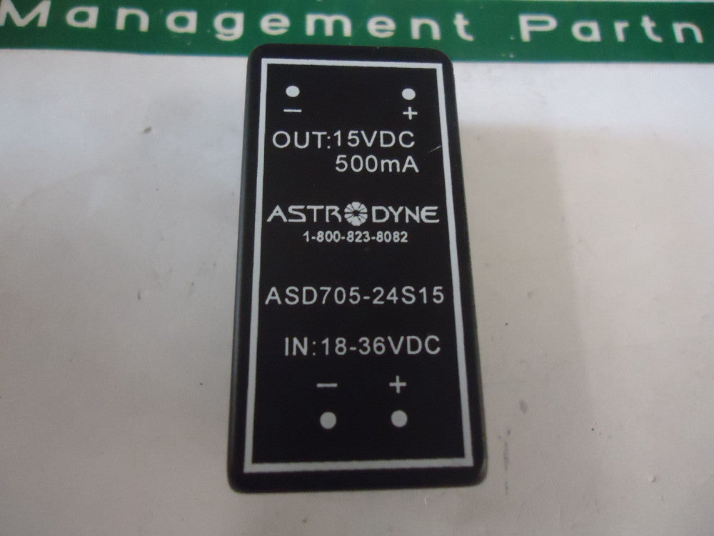 ASD705-24S15 Astrodyne 7.5W DC/DC Converter Brand New!