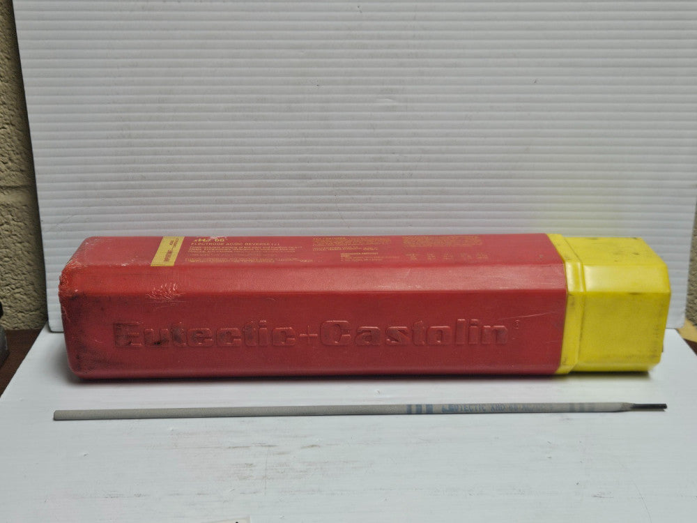 NEW 9.3LBS 118PCS EUTECTIC CASTOLIN WELDING ELECTRODE XHD 66 1/8"X14"