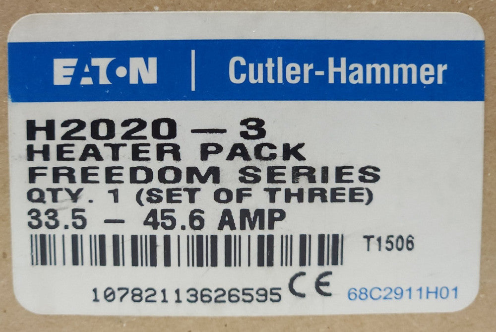 EATON CUTLER HAMMER H2020-3 Freedom Series Heater PACK H2020 3 33.5-45.6 AMP
